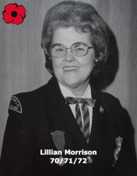 Lillian Morrison 70/71/72