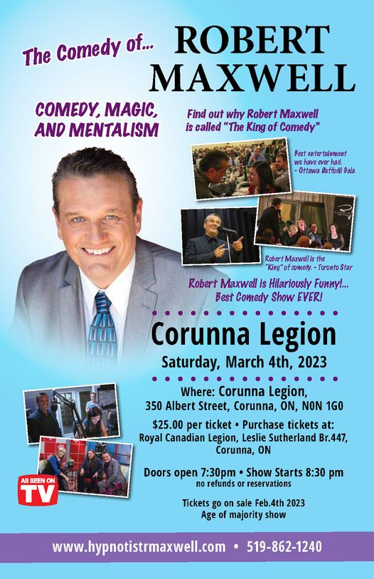 Home The Royal Canadia Legion Br447 Corunna